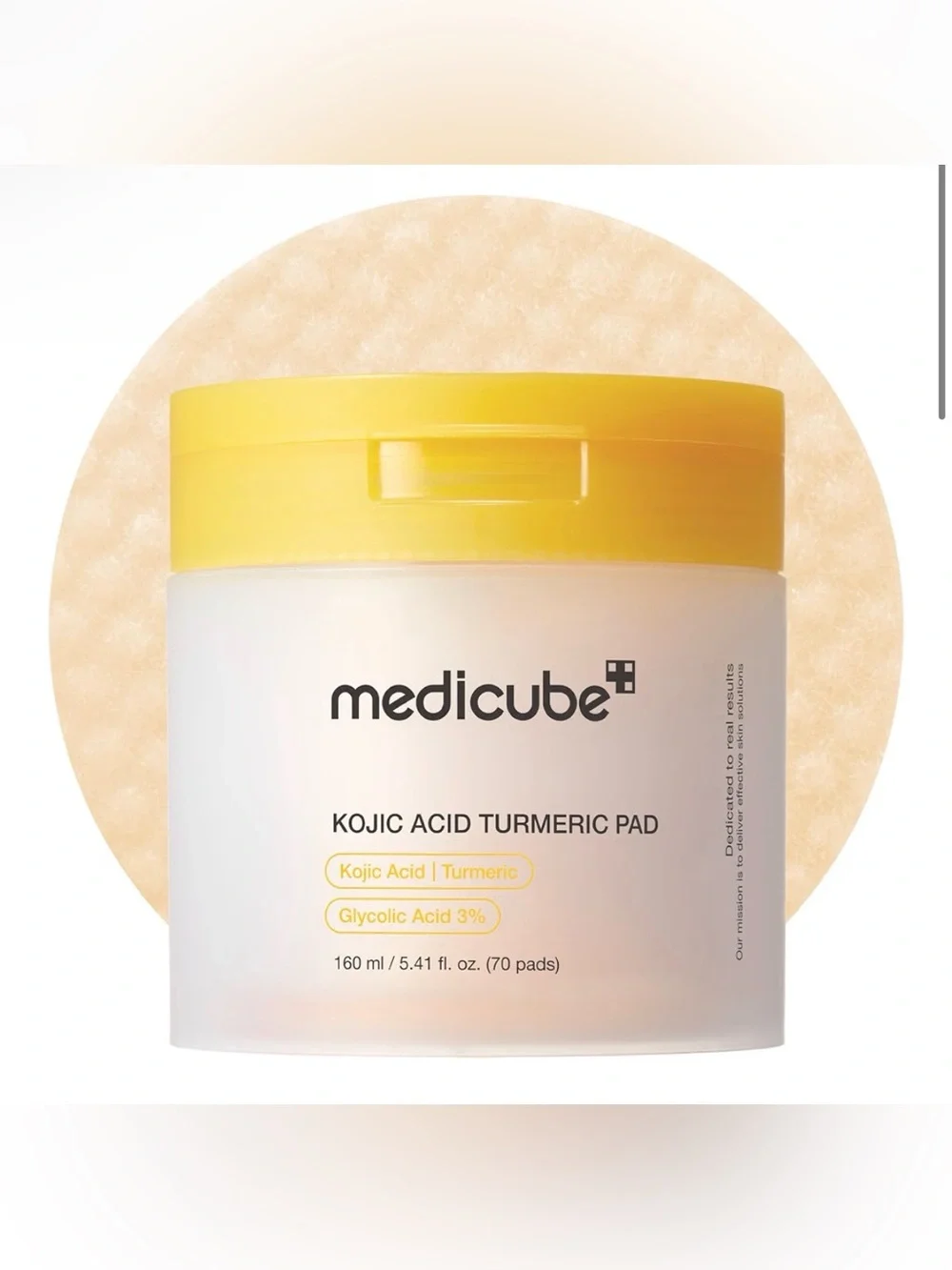 Medicube Kojic Acid Turmeric Pads – $31 Retail